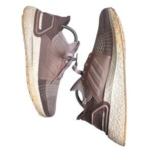 Adidas Ultraboost 19 Purple Running Shoes (G27490)‎ Women's Sz 8 Activewear EUC